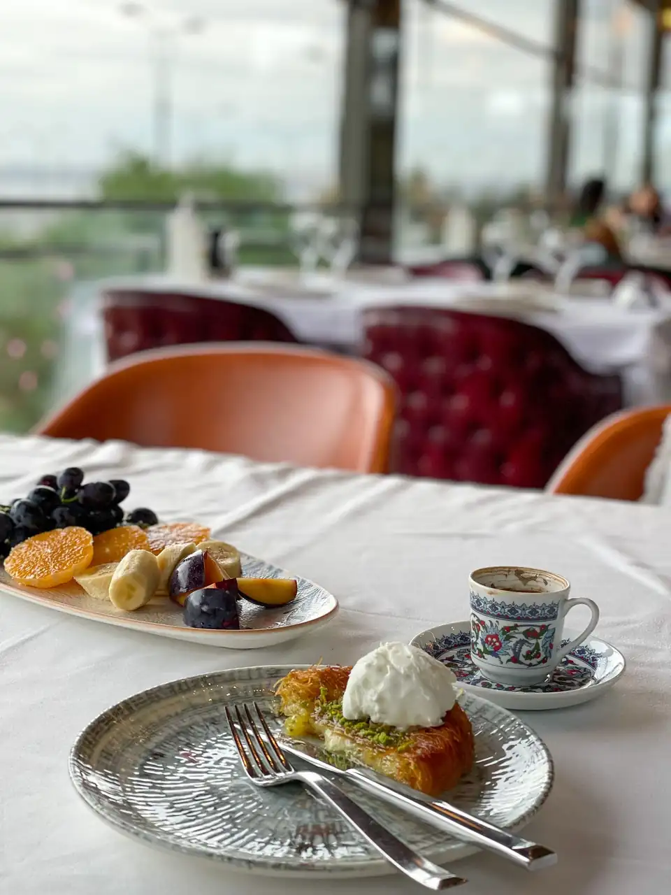 Frühstück mit Aussicht