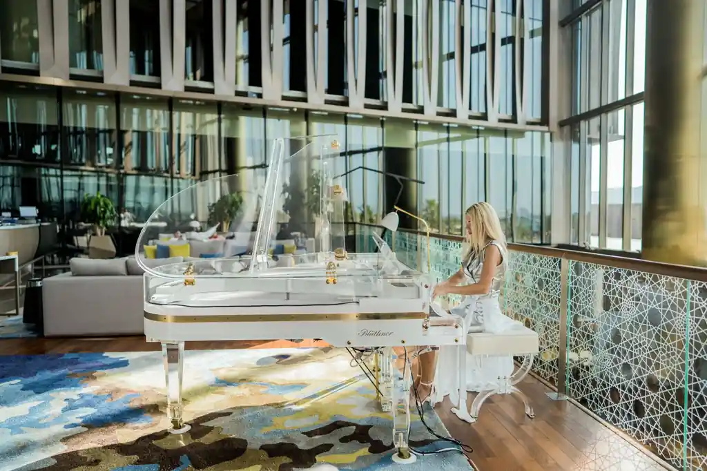 Live Musik am Flügel in der Lobby